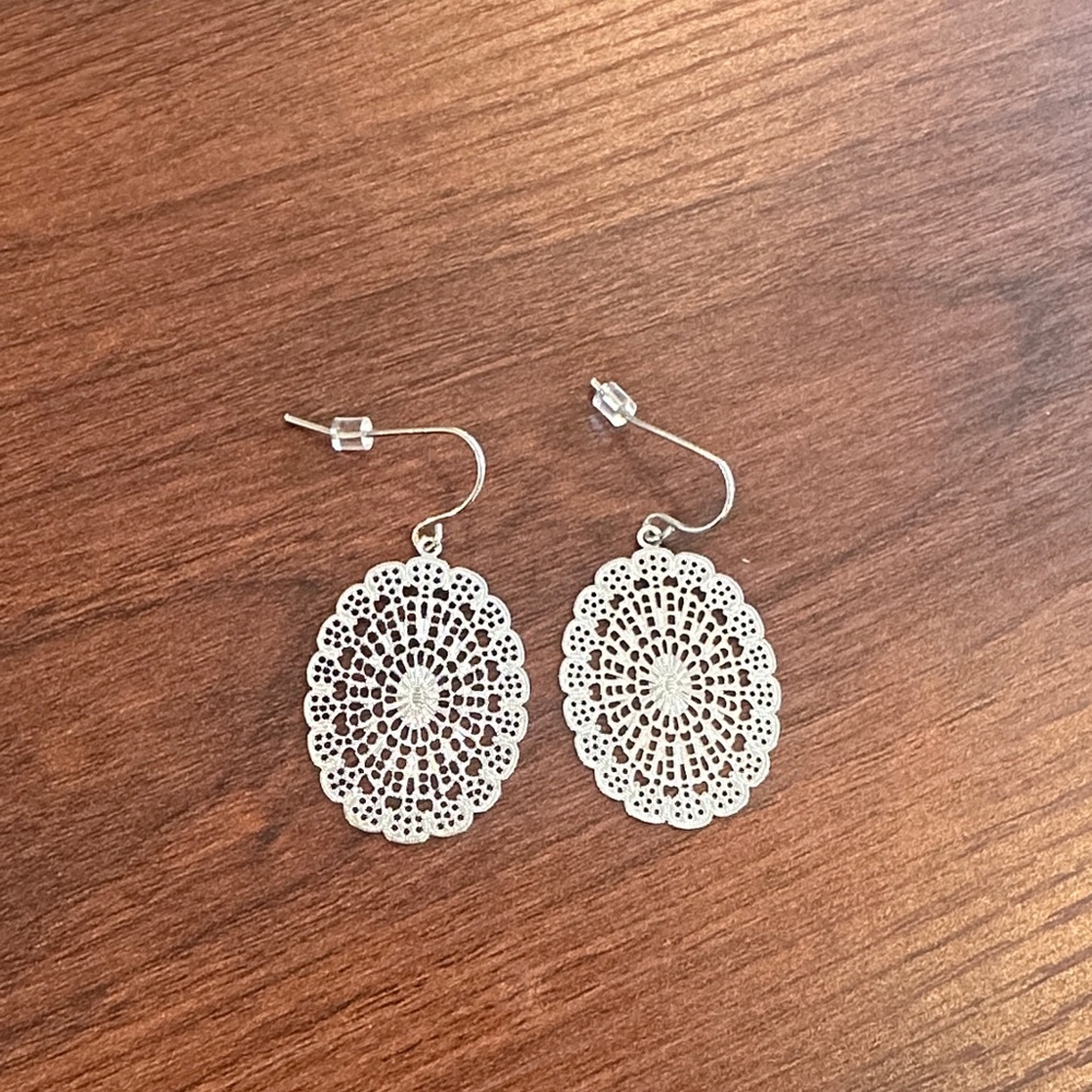 Elegant Silver Earrings